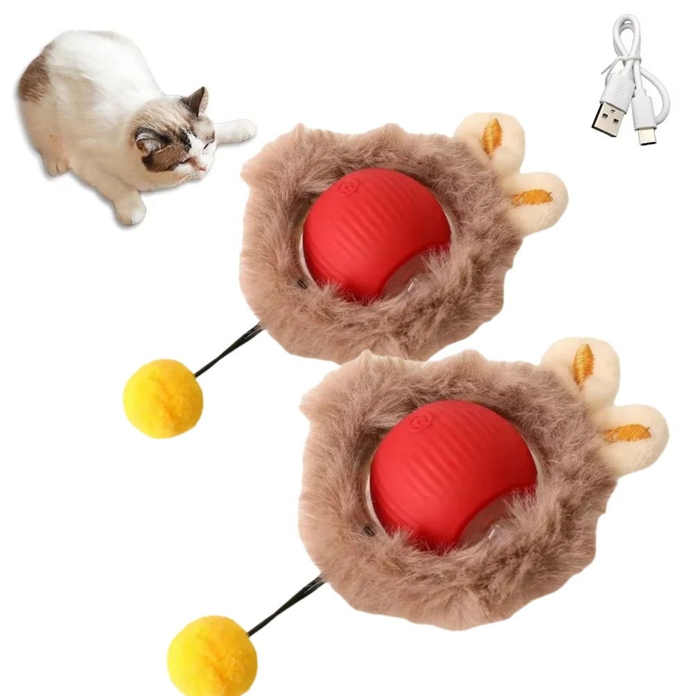 Automatic Rolling Ball Electric Toy for Pets
