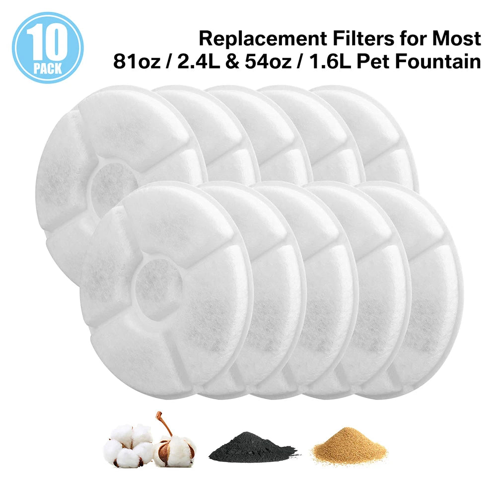 4/8/12Pcs Fountain Filters - Filter Sponges