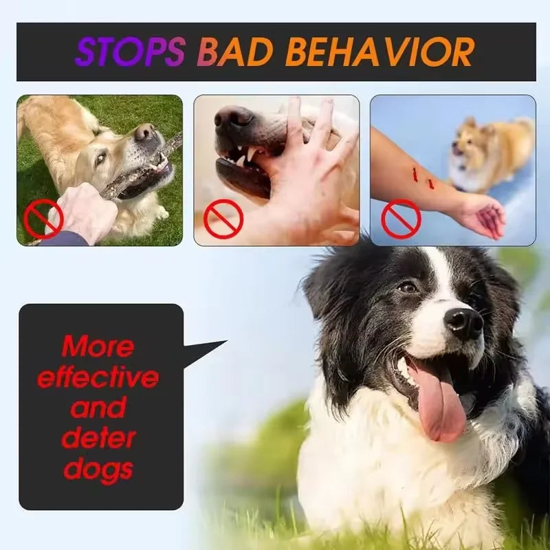 3-in-1 Ultrasonic Dog Repeller
