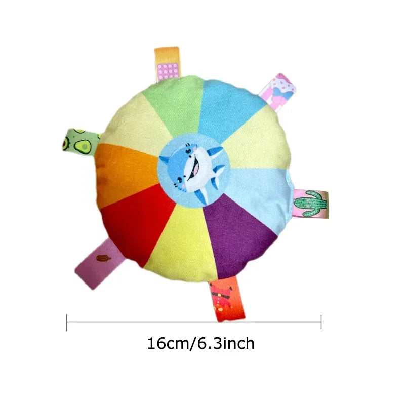 Rainbow Flying Dog Disc
