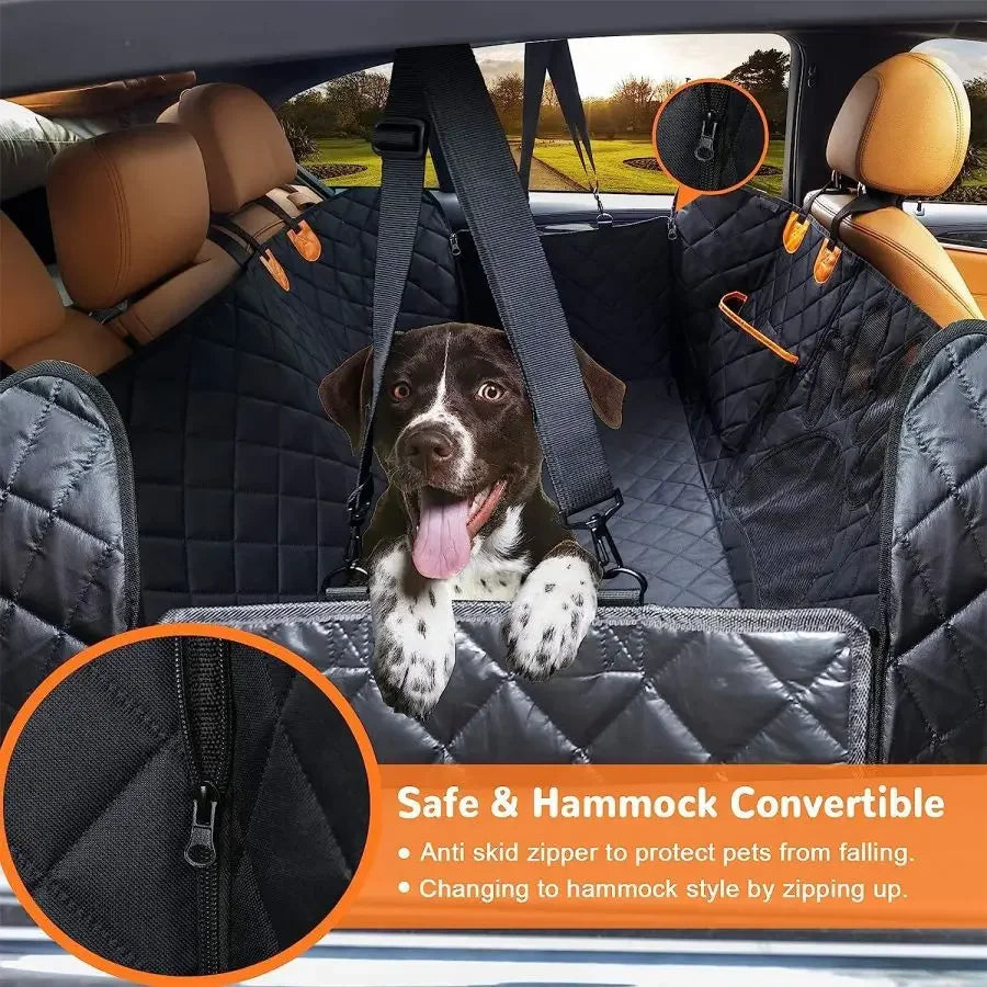 Zippered Car Pet Hammock