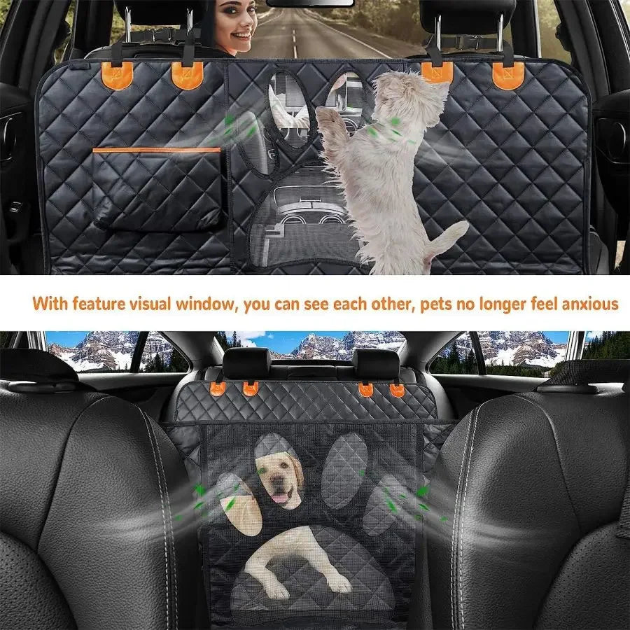 Zippered Car Pet Hammock