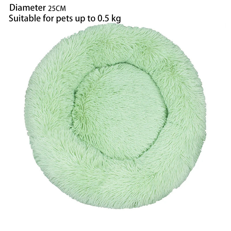 Round Soft Shaggy Mat for Kittens