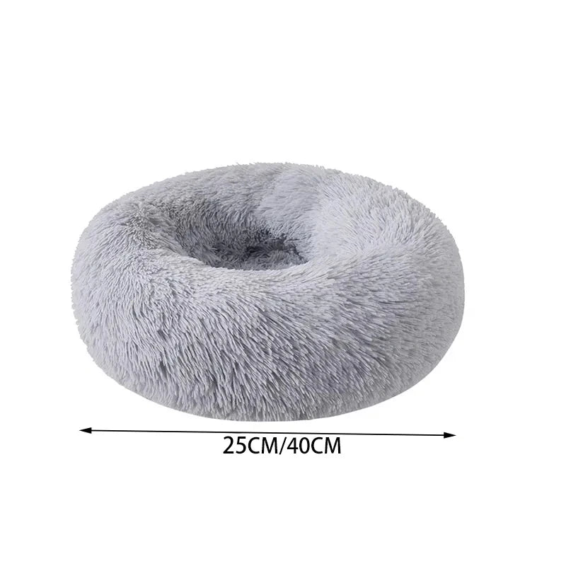 Round Soft Shaggy Mat for Kittens