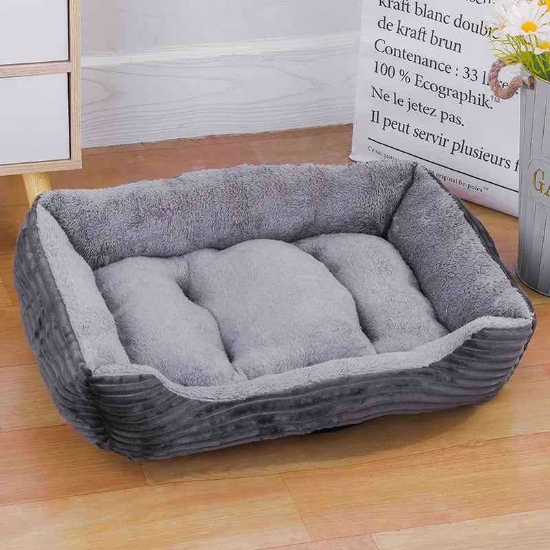 Color Square Winter Soft Warm House