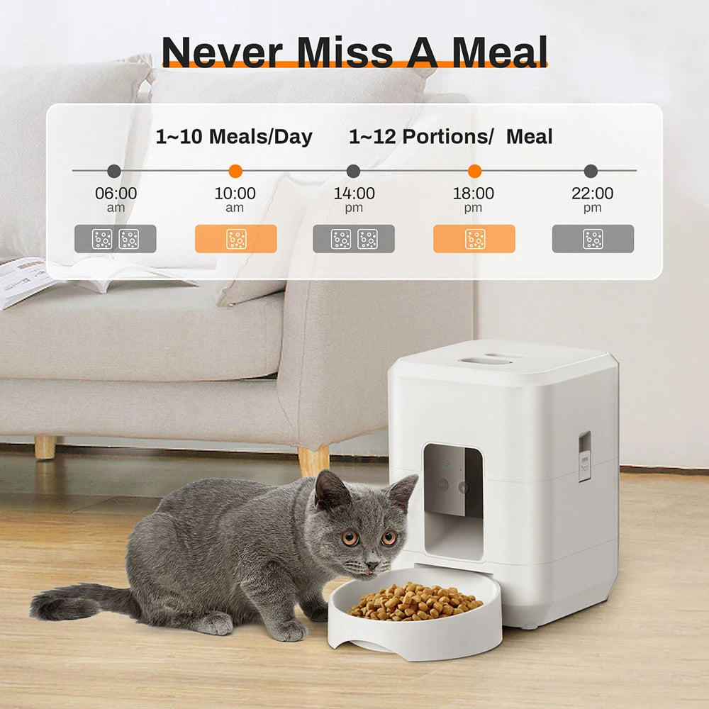 Timing Smart Automatic Pet Feeder