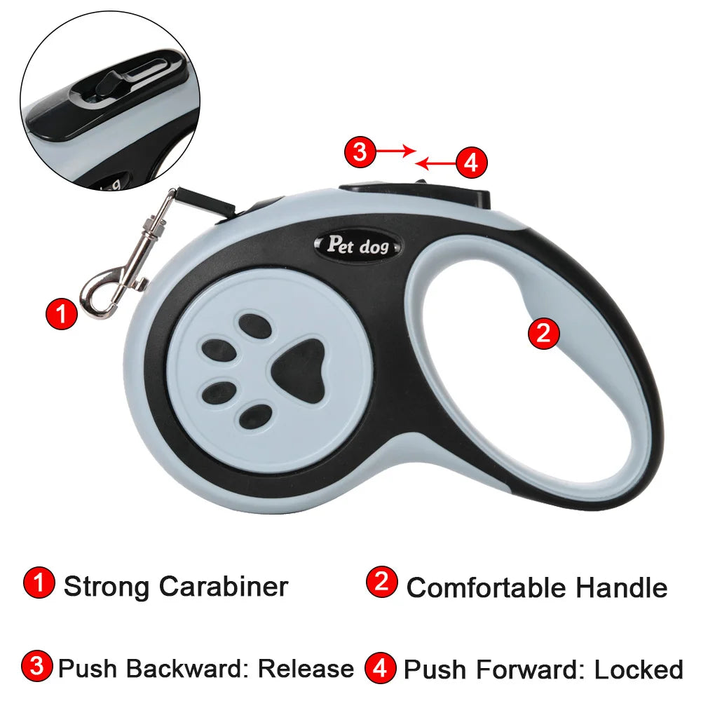 Nylon Pet Leash Automatic Retractable