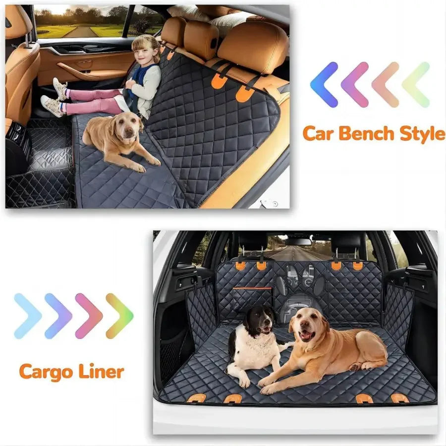 Zippered Car Pet Hammock