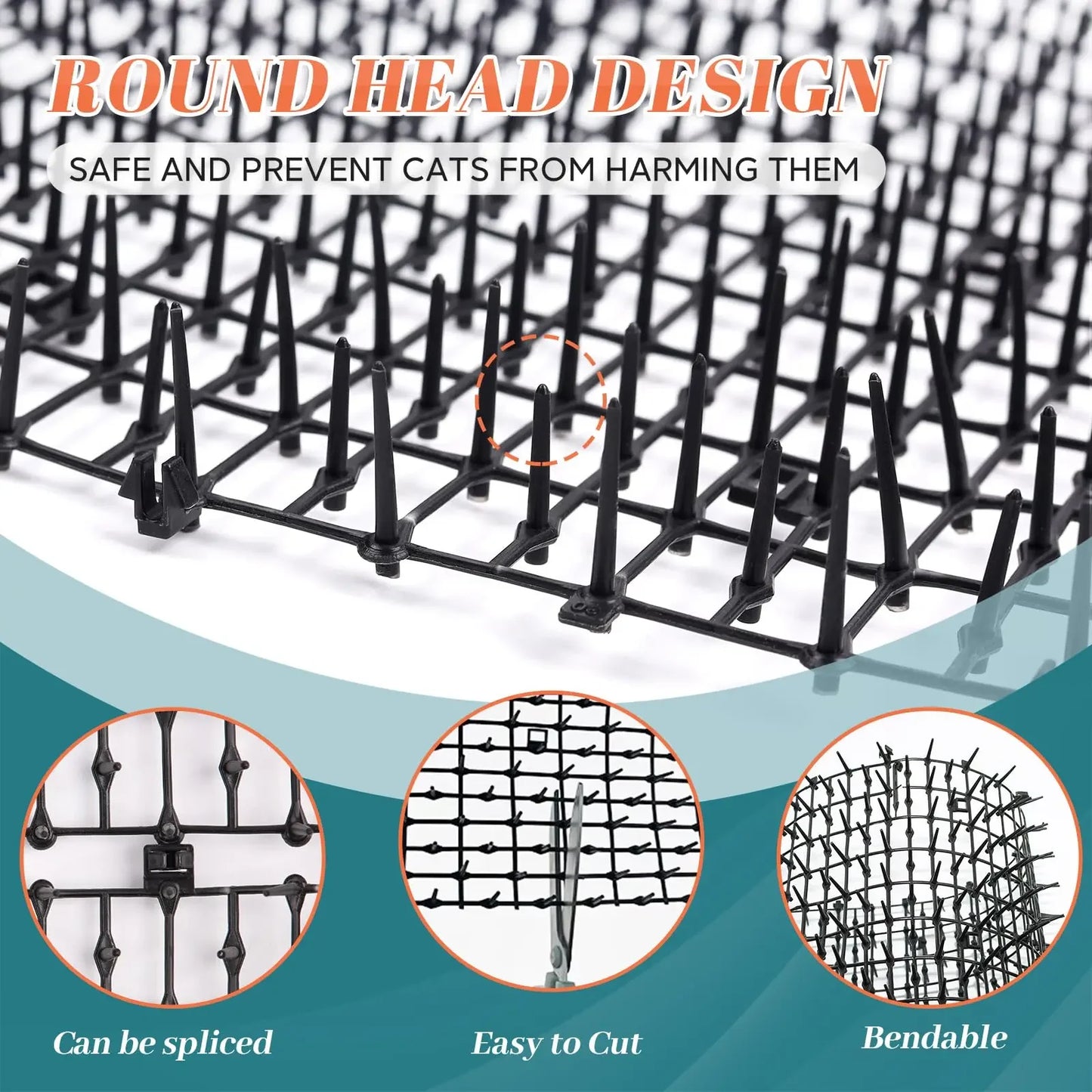 Repellent Plastic Scarer Mat