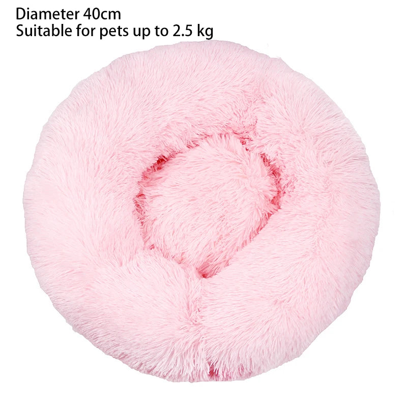 Round Soft Shaggy Mat for Kittens
