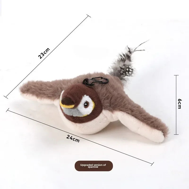 Touch-Activated Squeaky Plush Toy
