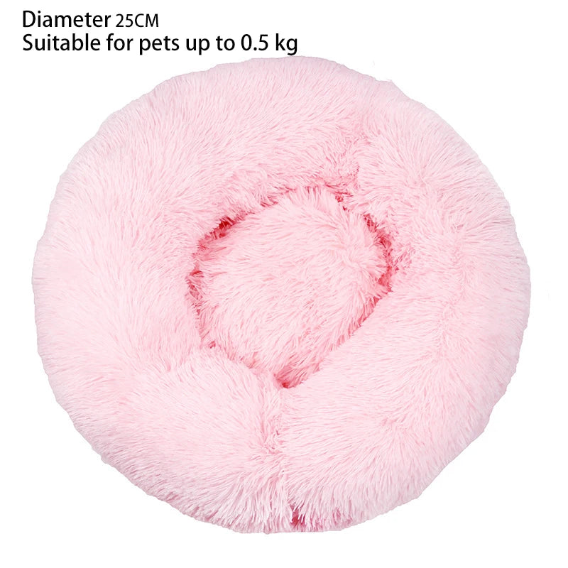 Round Soft Shaggy Mat for Kittens