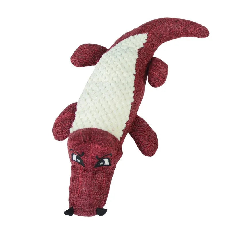 Alligator Shape Dog Sound Toy