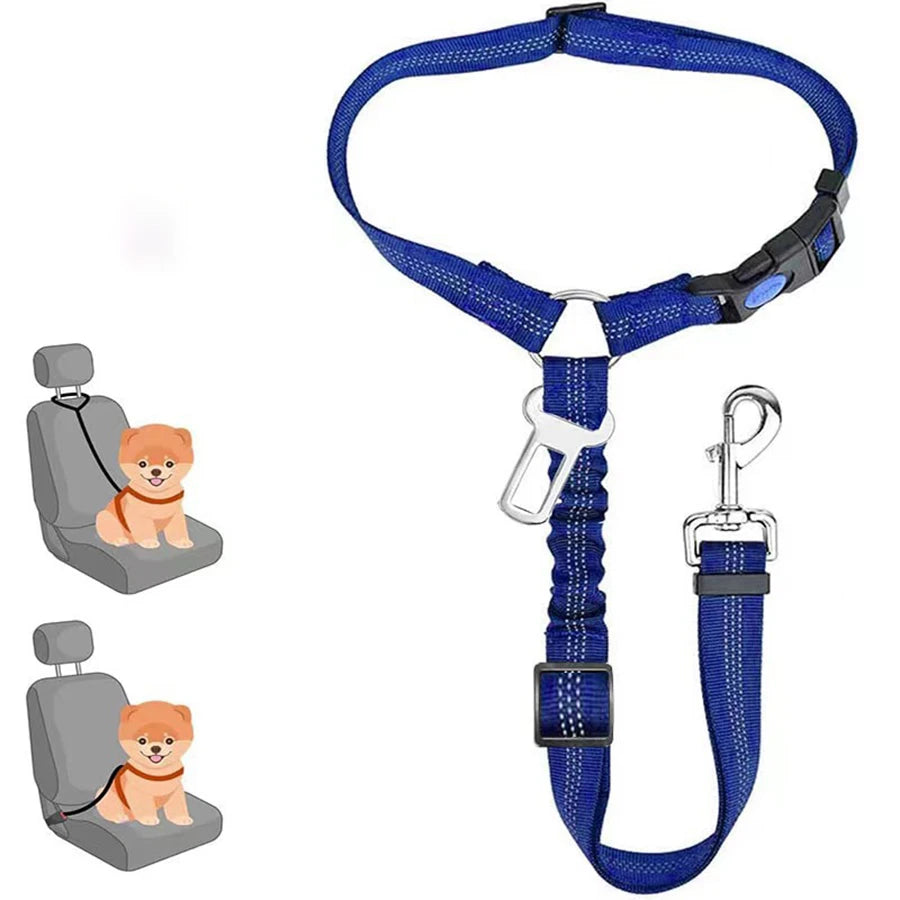 Pet car seat belt rope