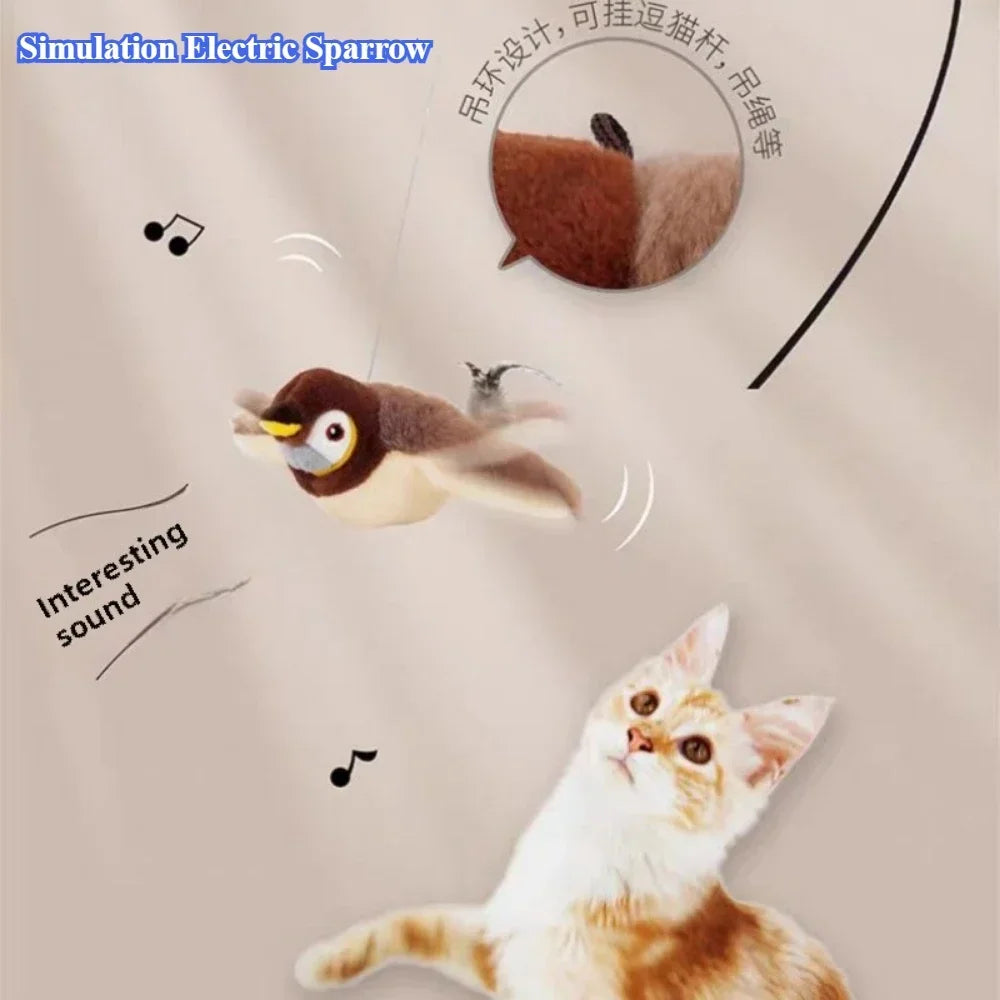 Touch-Activated Squeaky Plush Toy
