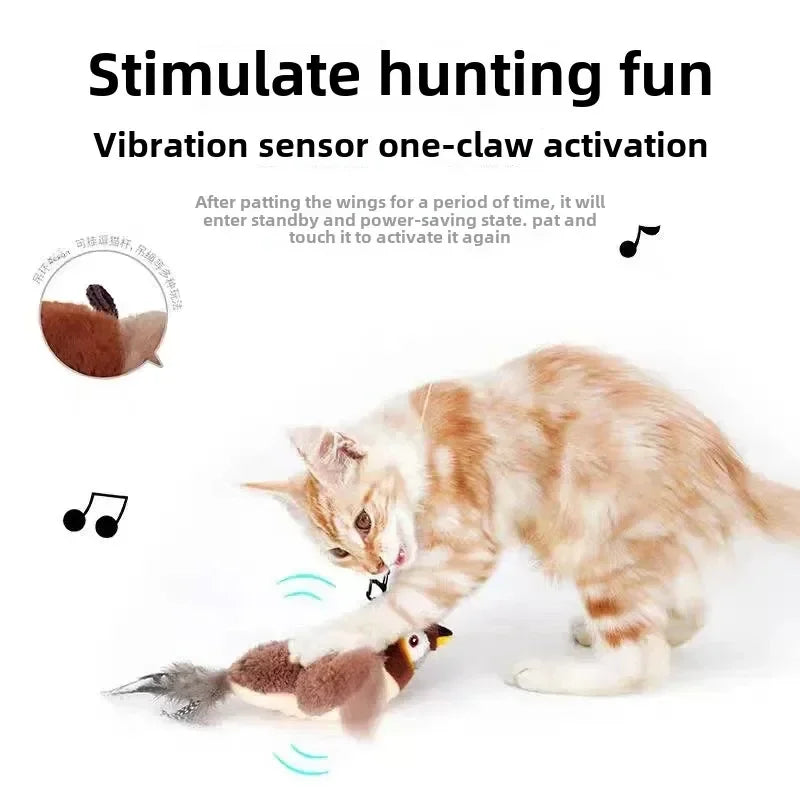 Touch-Activated Squeaky Plush Toy