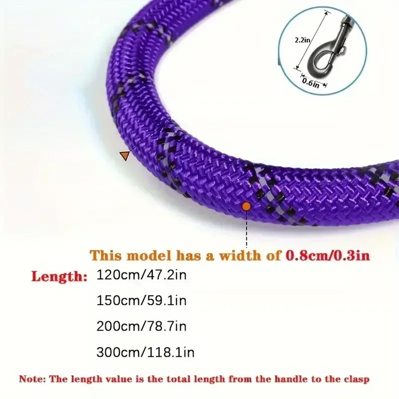 Reflective Dog Leash with Padded Handle