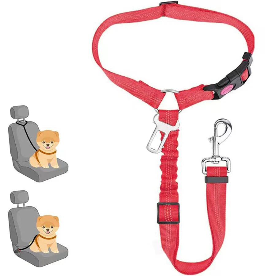 Pet car seat belt rope