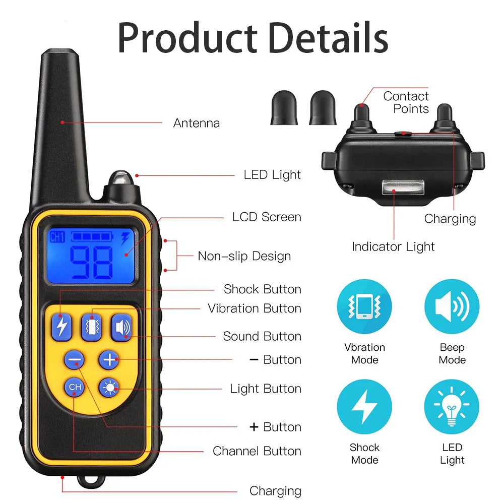 Digital Dog Training Collar