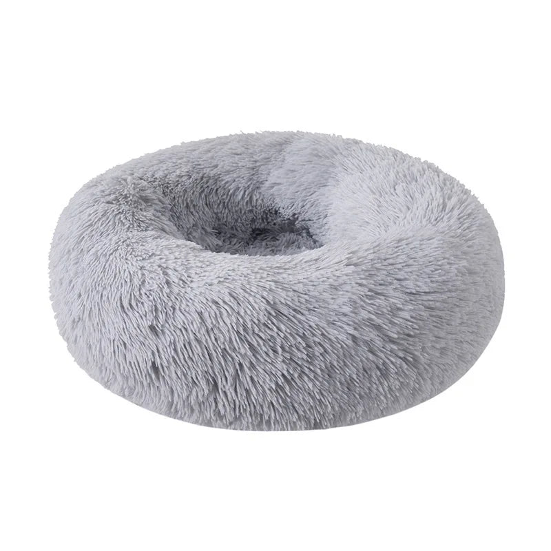 Plush Round Pet Bed