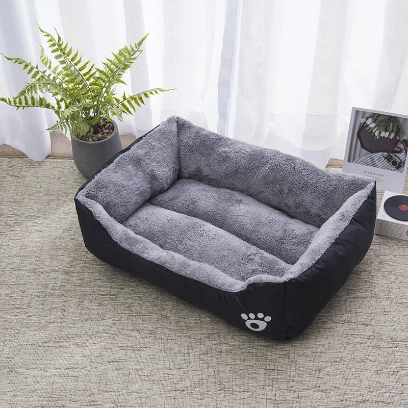Color Square Winter Soft Warm House