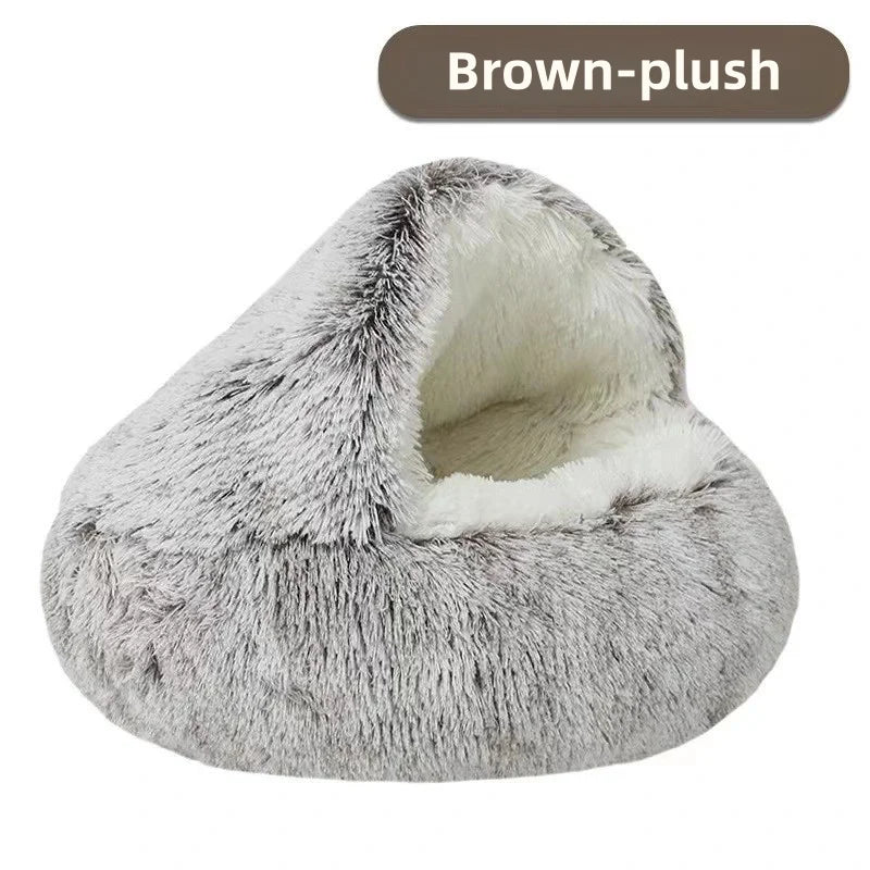 Autumn and Winter soft plush pet bed