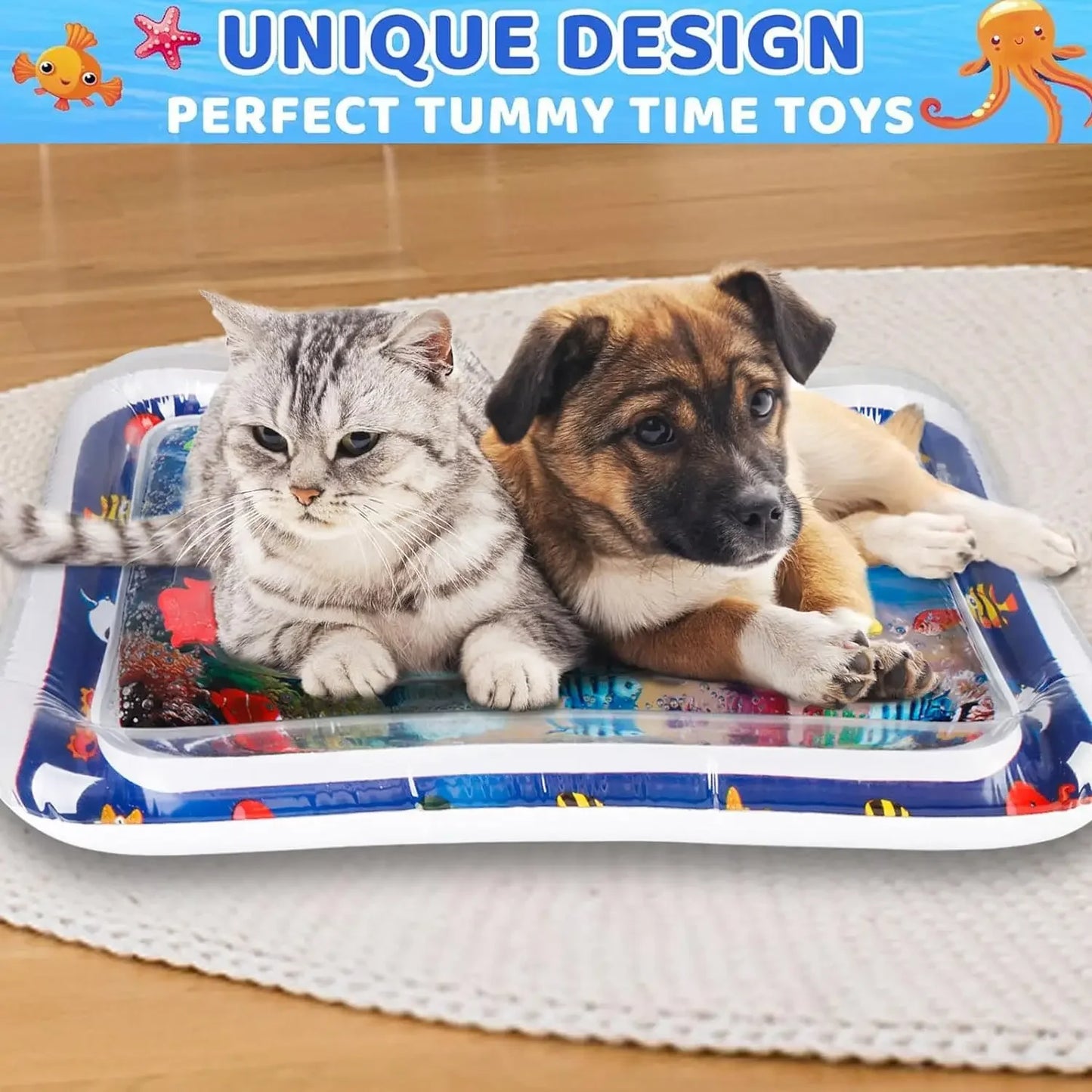 Cute Cat Water Mat