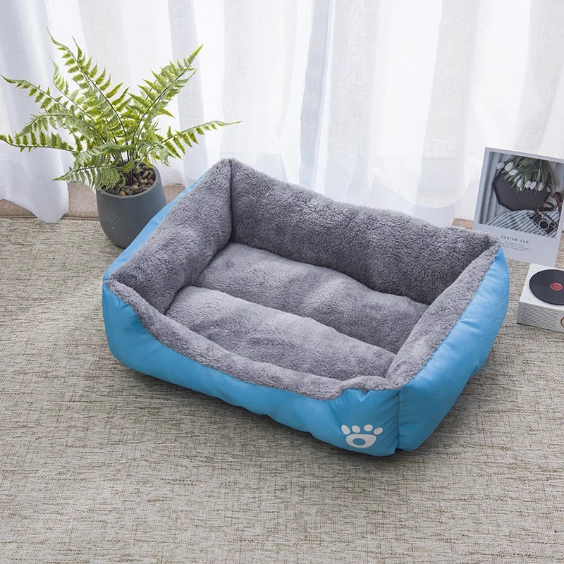 Color Square Winter Soft Warm House