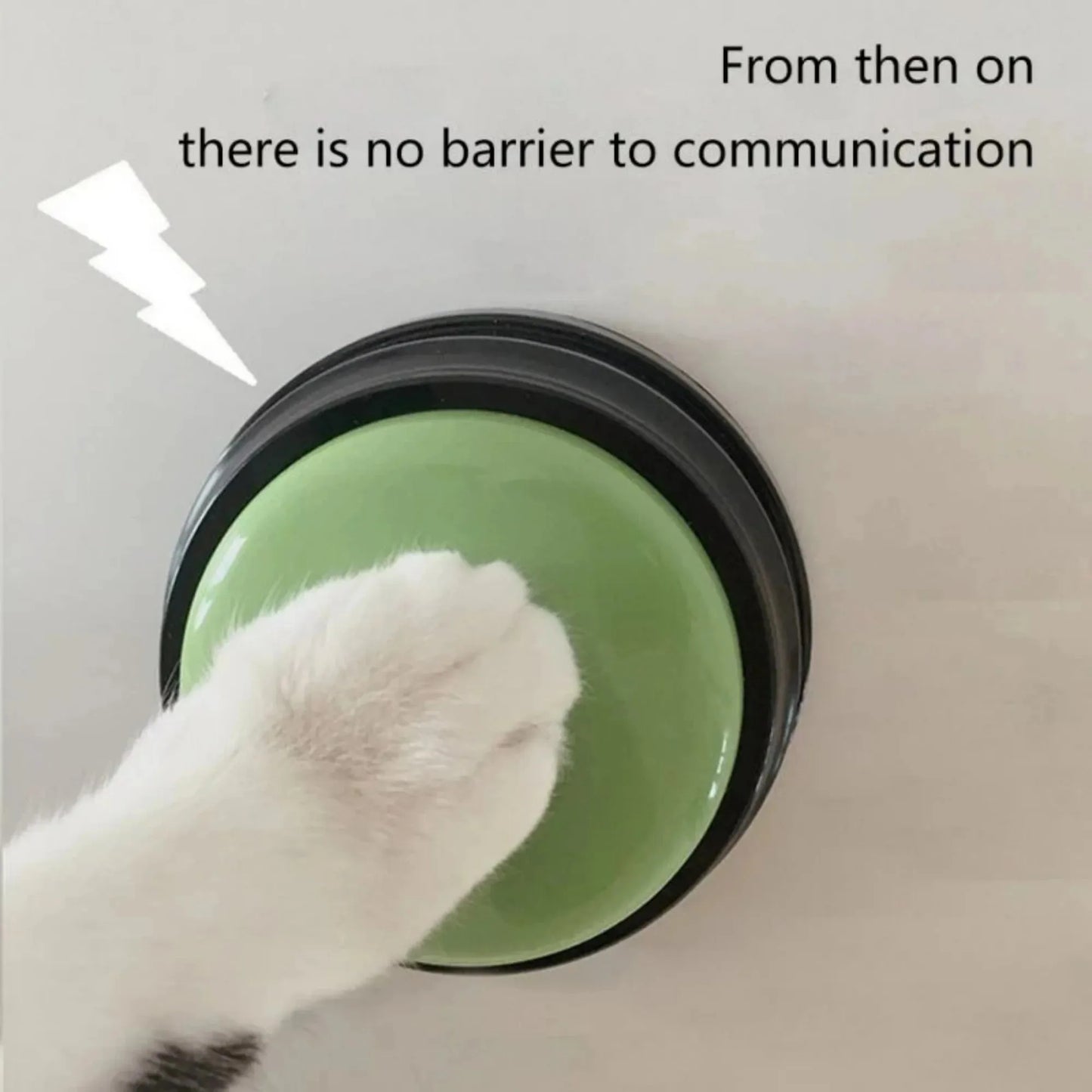 Pet Communication Buttons & Voice Recording Button