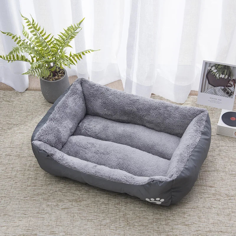 Color Square Winter Soft Warm House