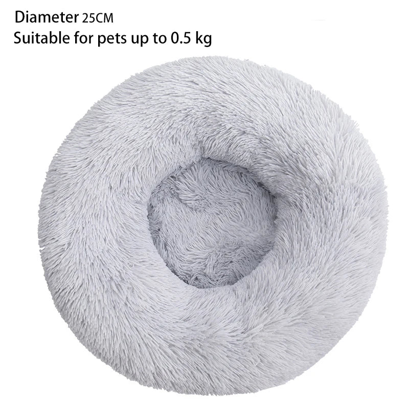 Round Soft Shaggy Mat for Kittens