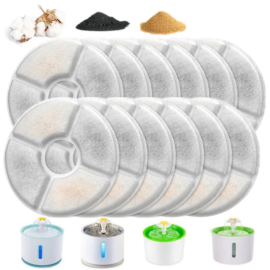 4/8/12Pcs Fountain Filters - Filter Sponges