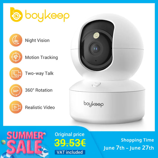 Boykeep Pet Camera with Phone App, 5G/2.4GHz WiFi