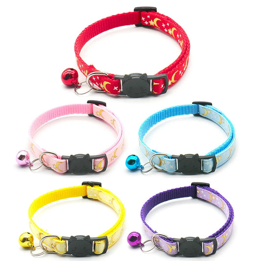 Adjustable Collars with a bell