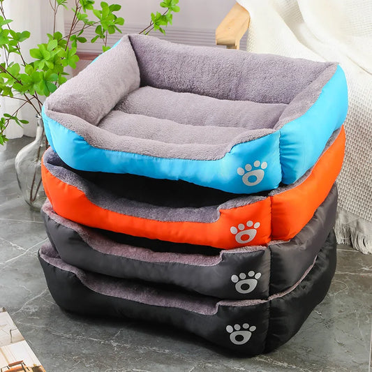 Color Square Winter Soft Warm House