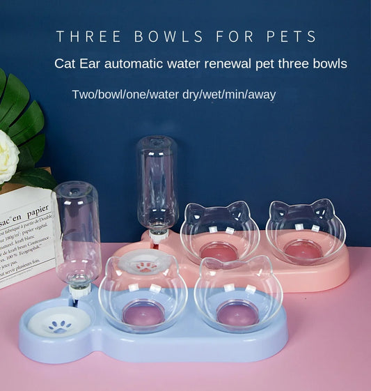 Elevated Bowls for Cats and Dogs