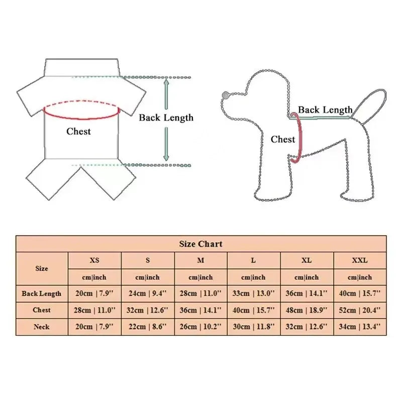 Pet Windproof Warm Jacket