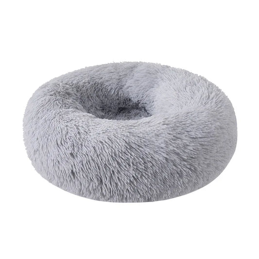Plush Round Pet Bed