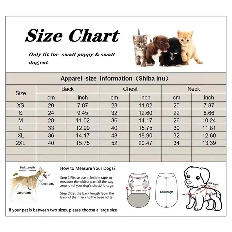 Pet Windproof Warm Jacket